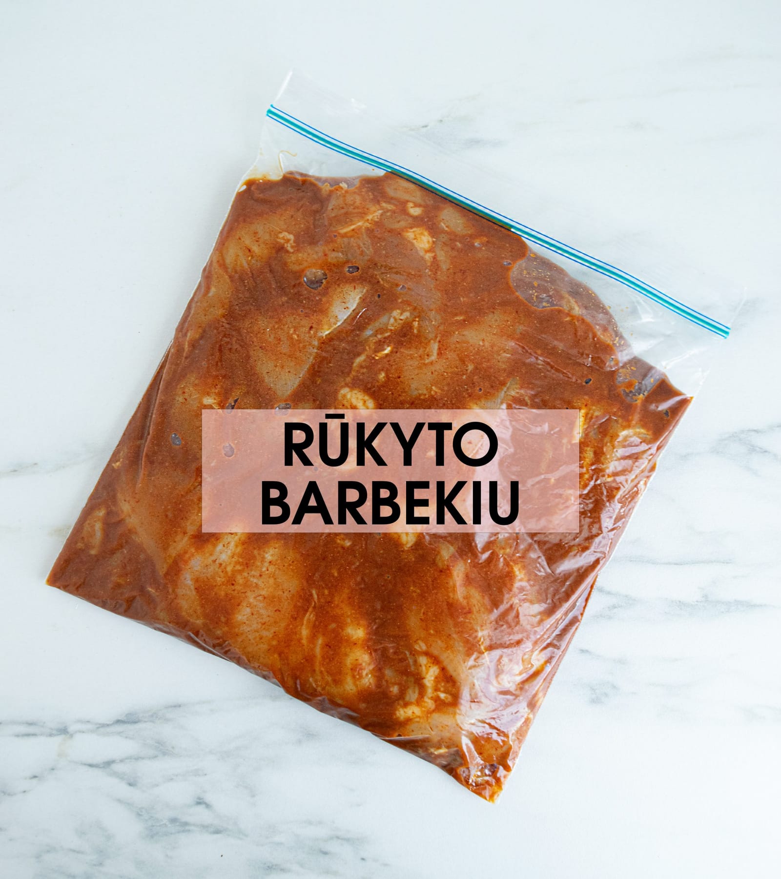 Rūkyto barbekiu skonio marinatas