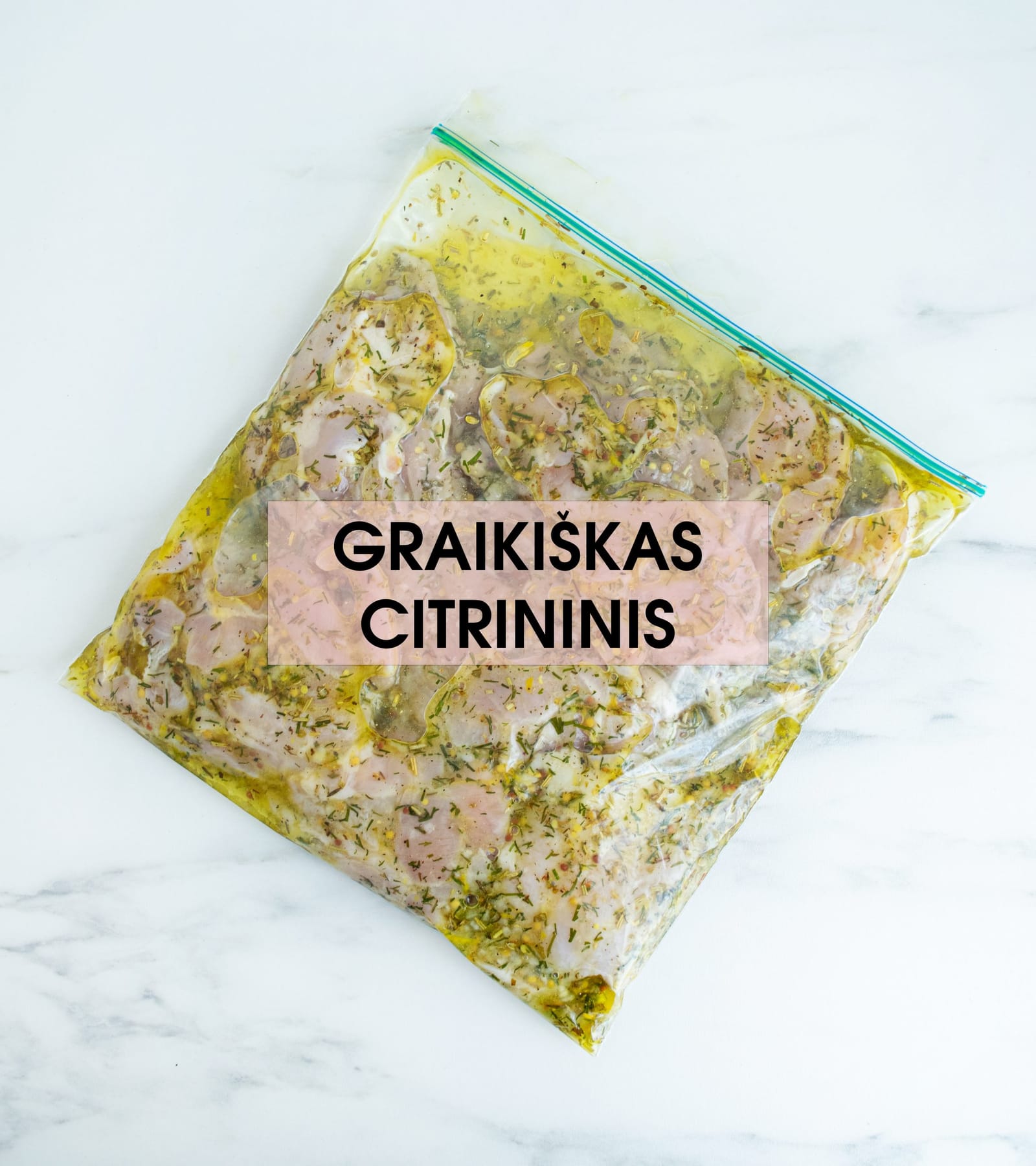Graikiškas citrininis marinatas