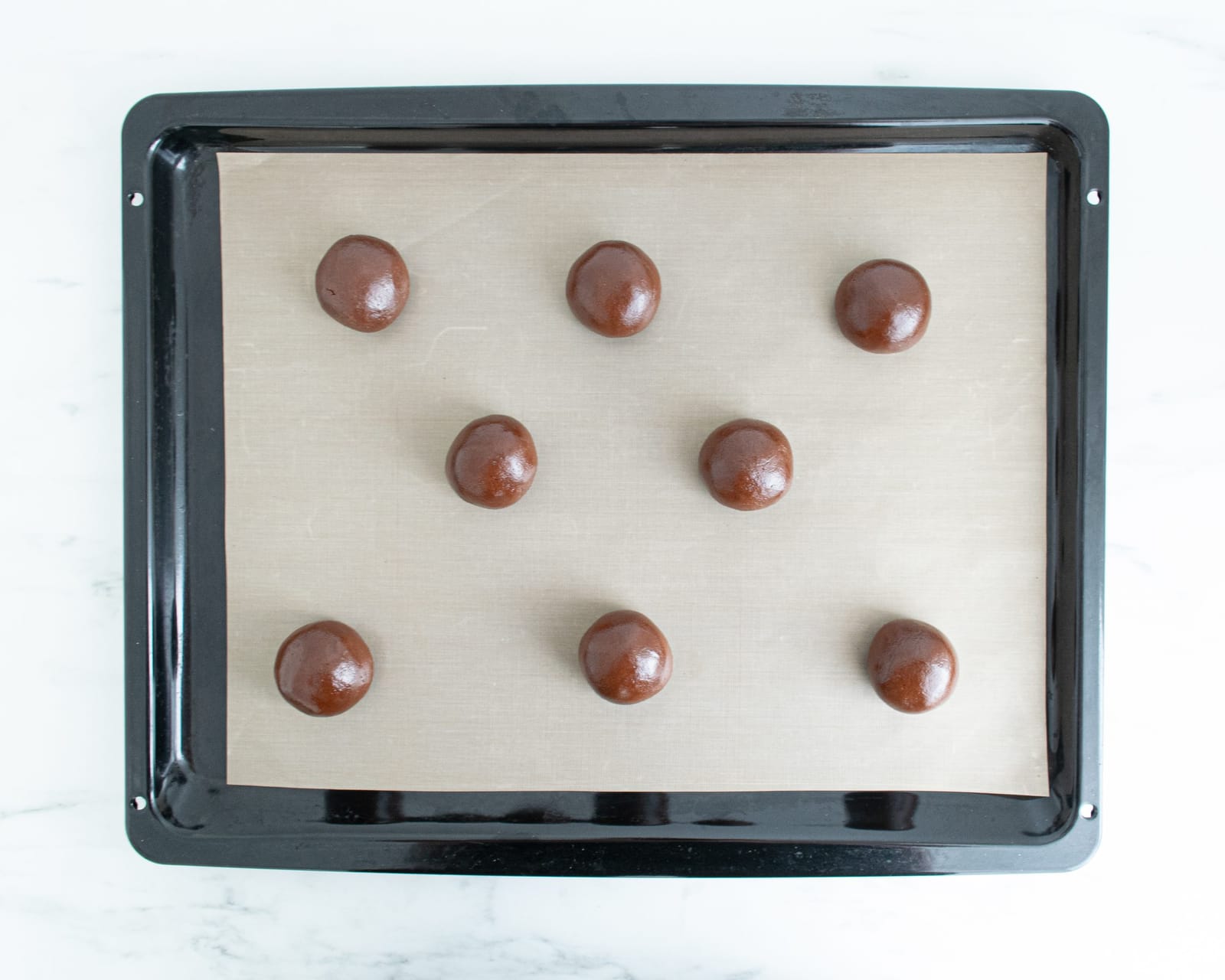Brownie Sausainiai su Kreminiu Įdaru 