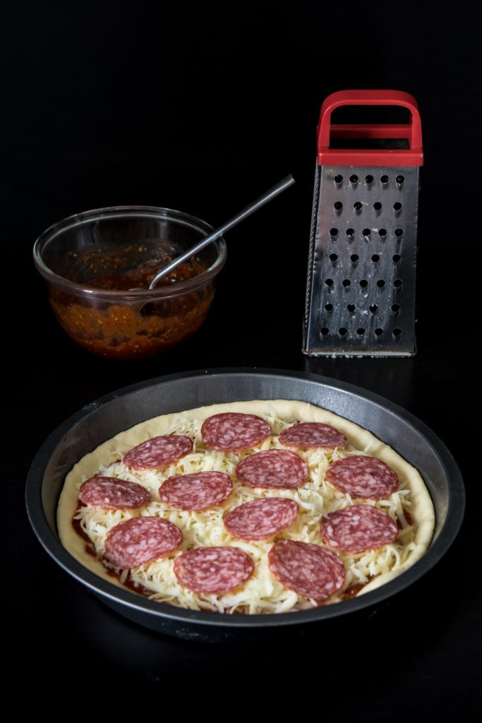 Pizza Hut Storapadė Skardoje Kepta Pica