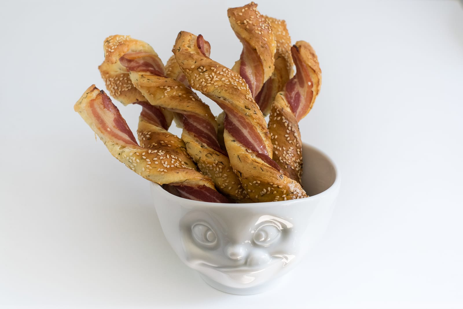 Grissini Breadsticks with Bacon and Dill 🥓🥖