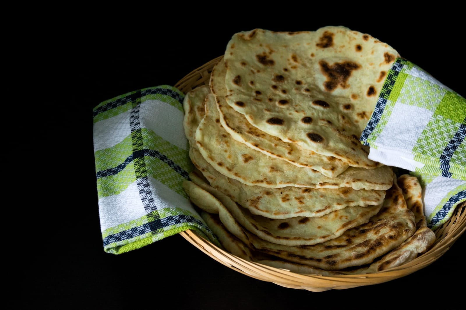 Indiška Naan Duonelė su Ghee