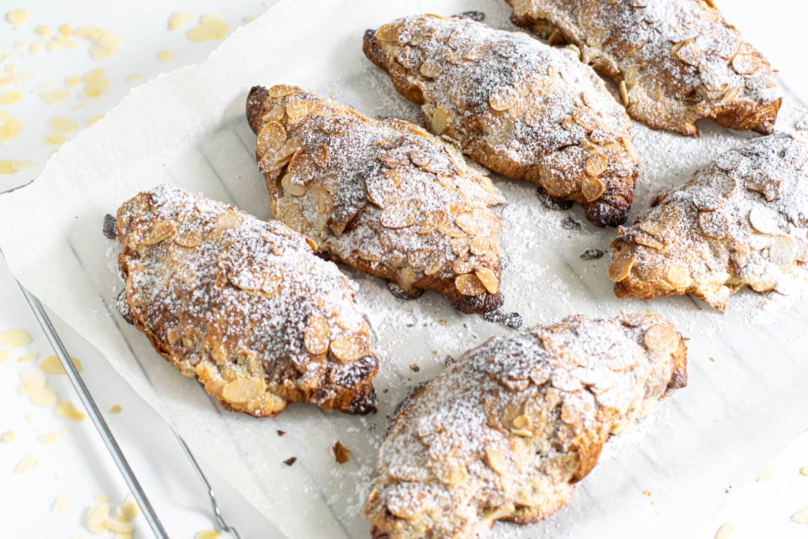 Prancūziški Migdoliniai Kruasanai 🥐🇫🇷