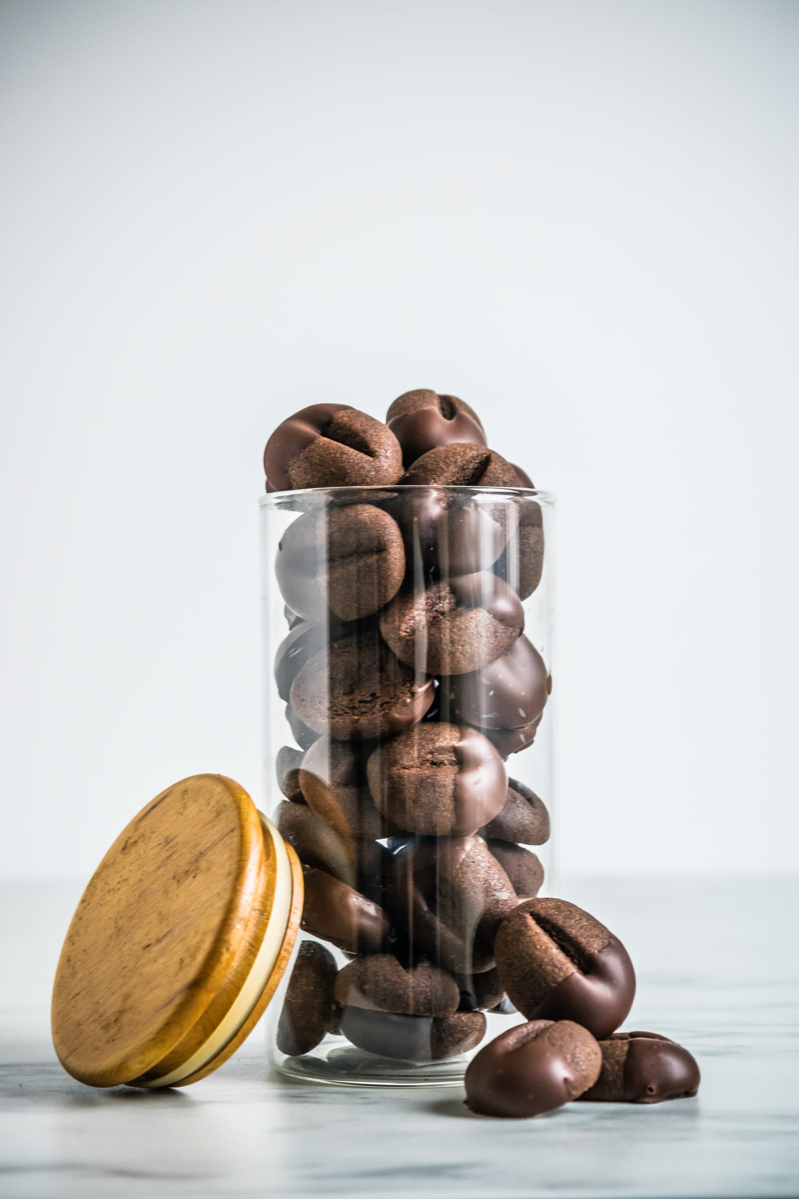 Sausainiai „Kavos Pupelės” su Šokoladu 🍪🍫