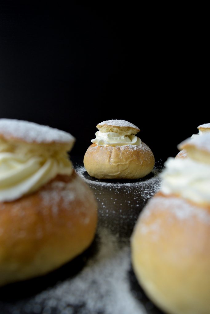 Švediškos Semlor Fika pertraukėlei