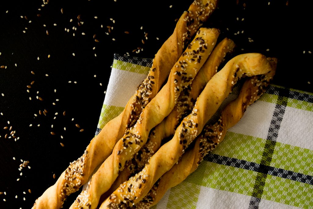 Delicious Parmesan Grissini Breadsticks